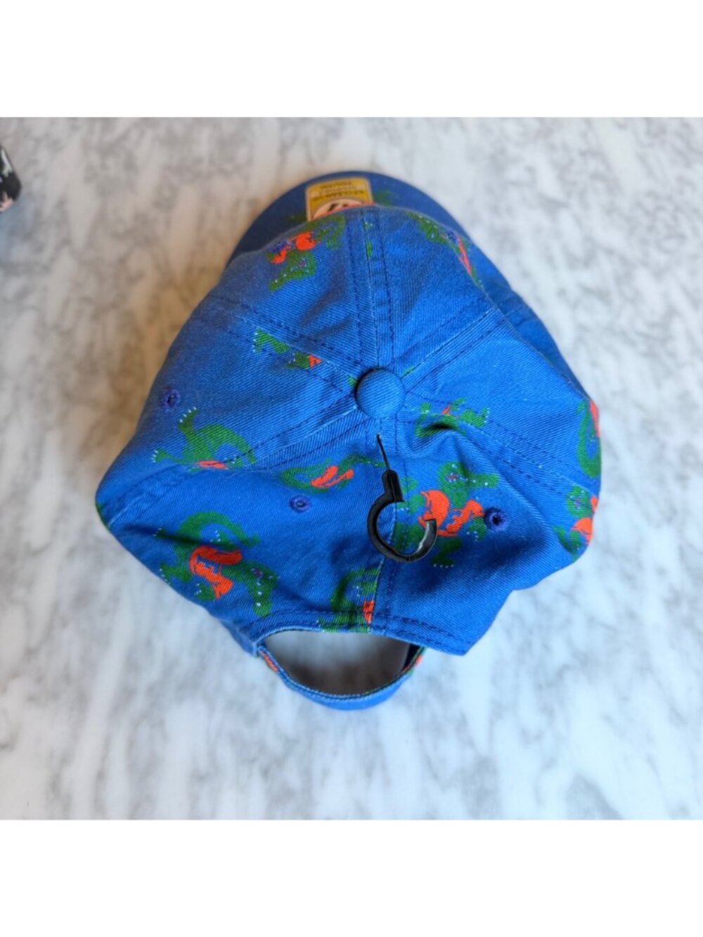 Florida Gators Youth 47 Clean Up Adjustable Hat Blue With Alligator Print - Picture 2 of 4